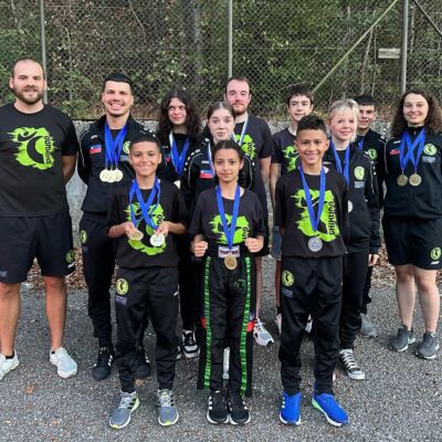 Teambild 4. Berner Cup Chikudo Martial Arts Kickboxen Liechtenstein